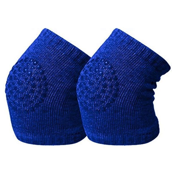 Yax Baby Knee Pads Protectors Crawling Socks - Blue