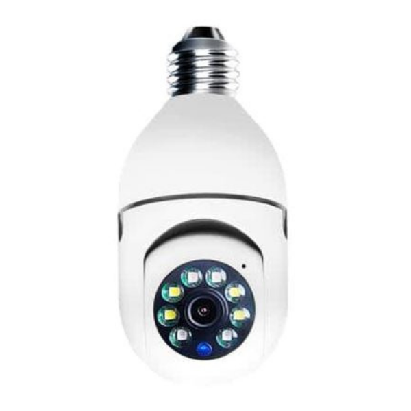 360 Degree Wi-Fi IP Light Bulb Surveillance Camera