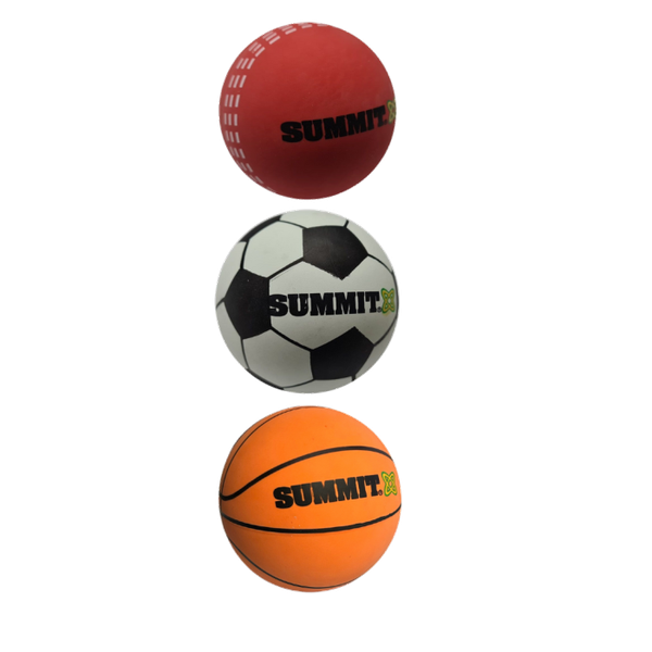 Summit High Bounce Ball - 3-Pack Assorted