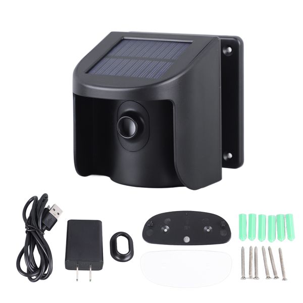 Solar Wireless Alarm Infrared Detector