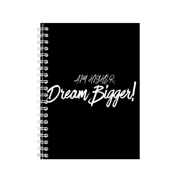 Dream A5 Notebook Spiral Lined Motivational Saying Graphic Notepad Gift 185