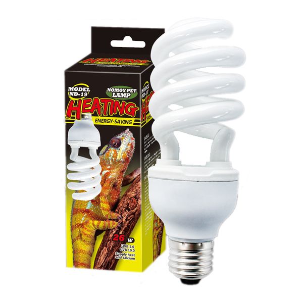 NOMOY Reptile Lamp UVB 26W 10.0 - Energy Saving
