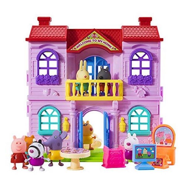 PP613 Peppa Pig Beautiful Villa Play Set With Double Story House
