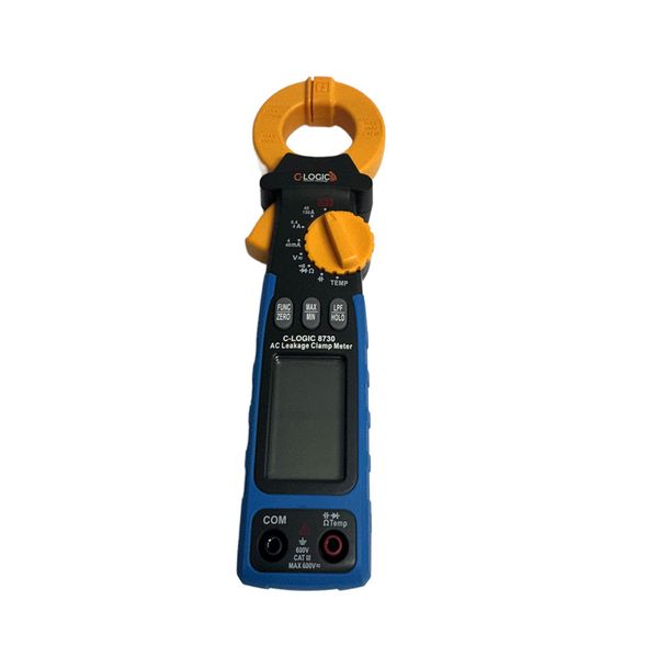 C-Logic - 30mm Trms Leakage Clamp Meter Vac/dc Aac Res Cap Temp