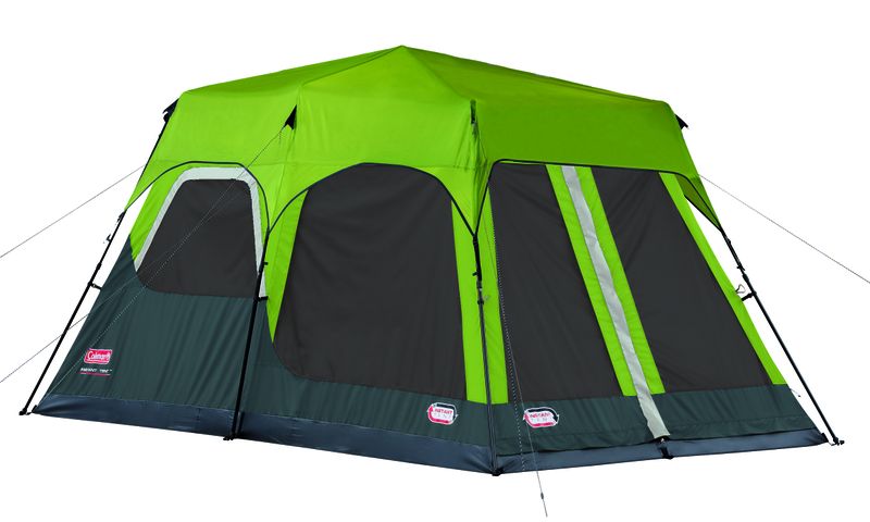 Coleman Fastpitch Instant Cabin 8 Person Family Tent with Flysheet