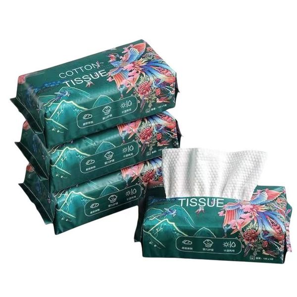 50 Piece Disposable Thickened Facial CleansingTowel Extra Soft Baby Wipe 4 Pack