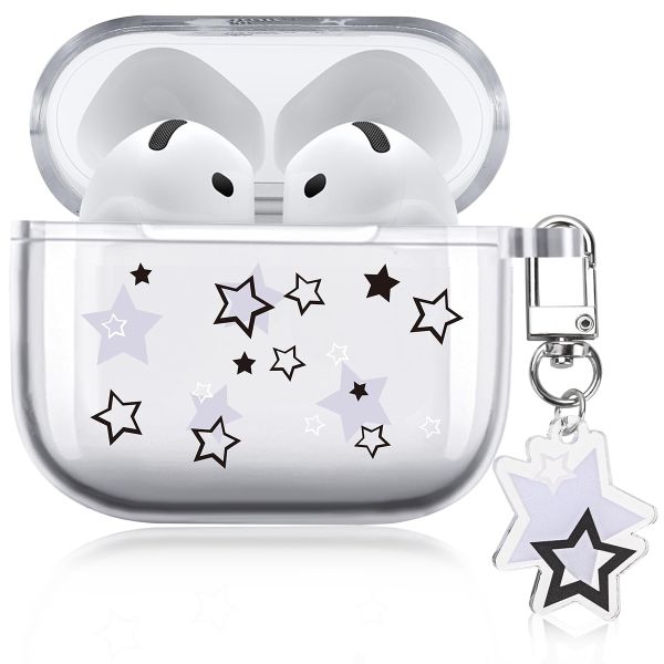 Case is compatible with AirPods 4 with key ring protects against scratches