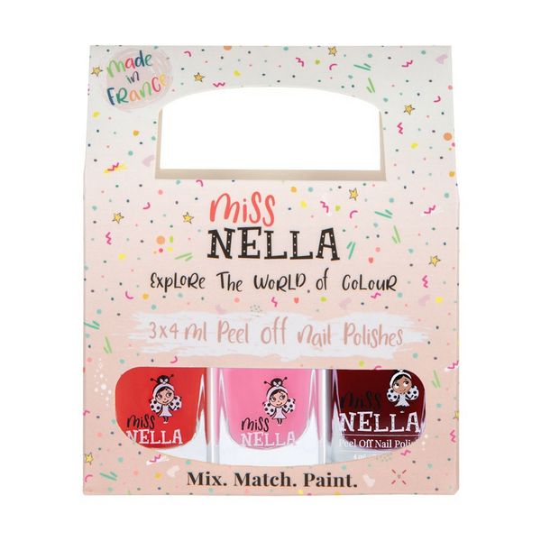 Miss Nella Nail Polish 3-Pack