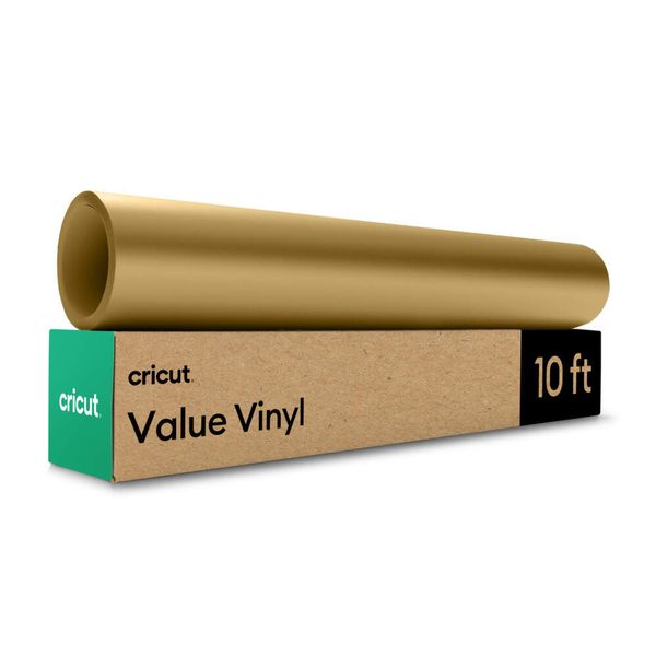 Cricut Value Vinyl 30.5 cm x 3 m Gold