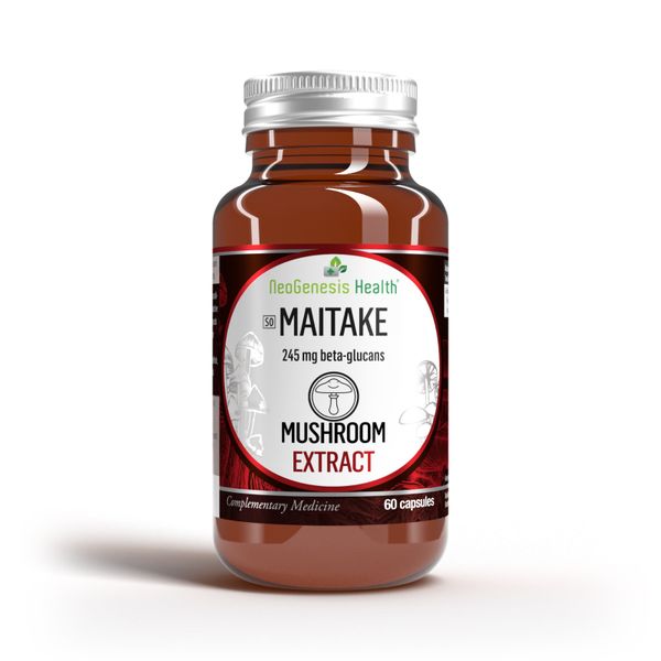 MAITAKE |14,000mg Mushroom Equivalent | Immune &amp; Metabolic Support |60 Caps