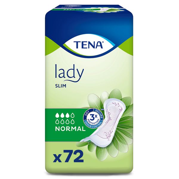 TENA Lady Slim Normal Incontinence Pads - Medium Bladder Weakness