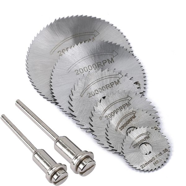 8pcs High-Speed Steel Saw Blades Set for Woodworking &amp; Rotary Tools