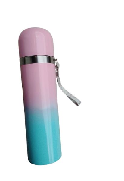 Double Color Stainless Steel Vacuum Thermos Water Bottle