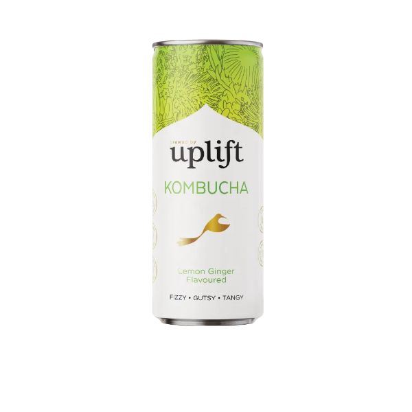 Uplift Kombucha Lemon Ginger 12 x 250ml Shop Today. Get it