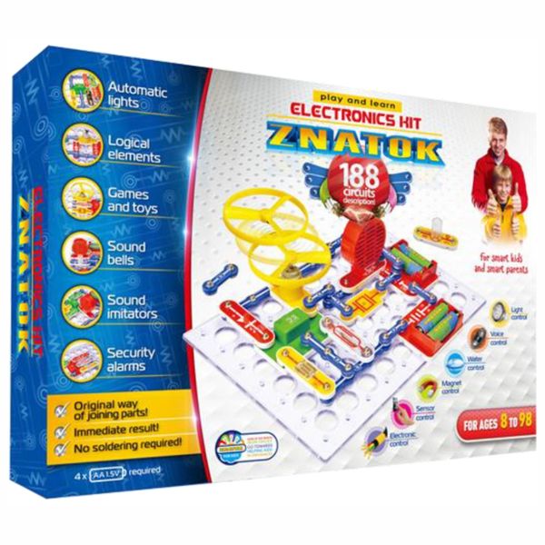 Znatok - Snap Circuit Electronic Kit #188