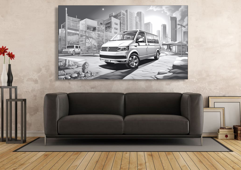 Canvas Wall Art - Urban Explosion Abstract - IM0999