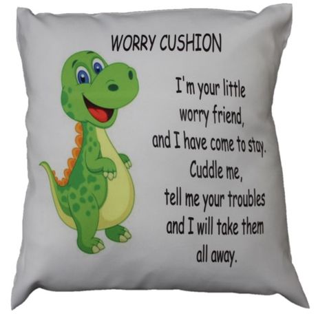 Kids Cuddle Cushion - Friendly Dinosaur 
