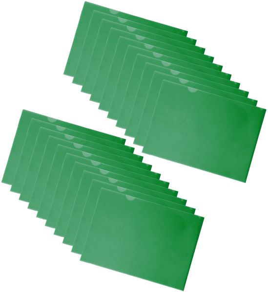 Secretarial Folders - A4 160 m (Green) X20