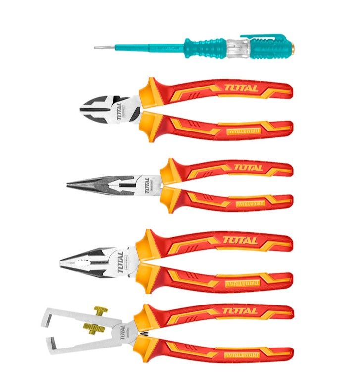 Total Tools 5 Piece Electrical/Insulated Tool Set - Stackable Box