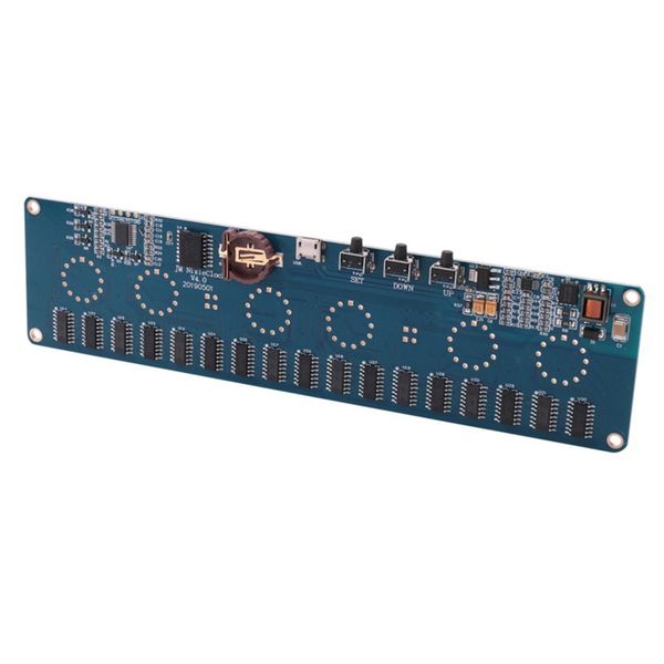 DIY In14 In4 Digital LED Clock Gift Circuit Board Kit , PCBA No Tubes