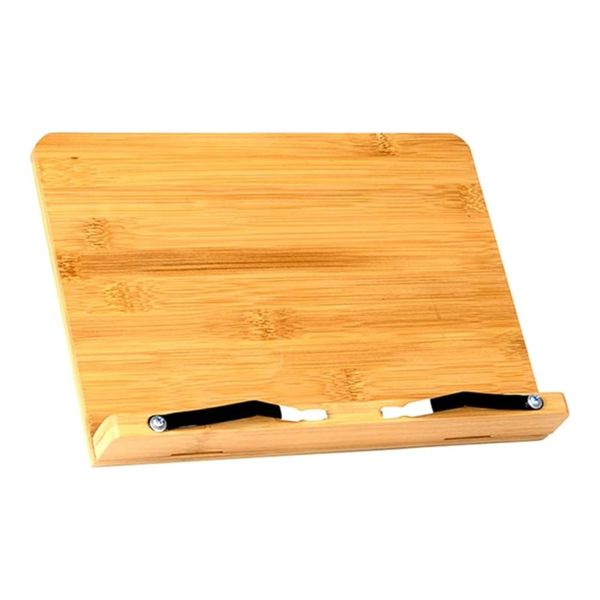 Bamboo Book Shelf - Eco-Friendly Rack for Desk or Countertop