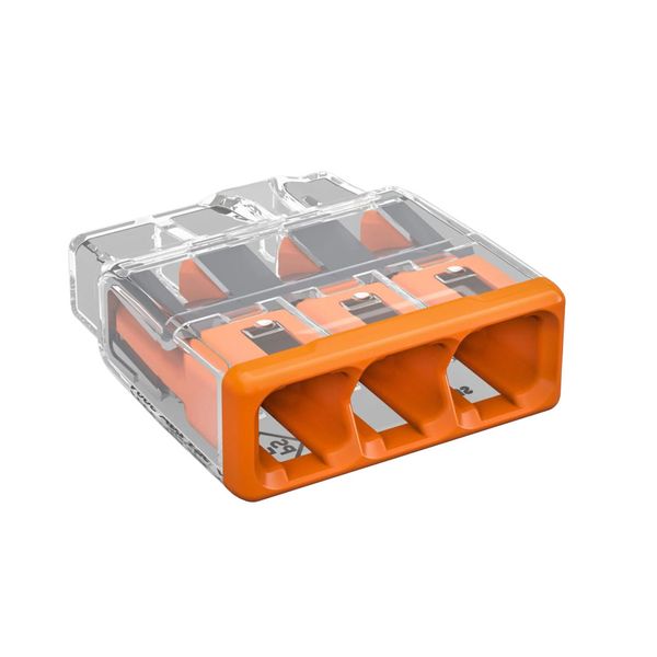 Wago - 2773 Push-In 3-Way Splicing Connector Orange (20 Pack)
