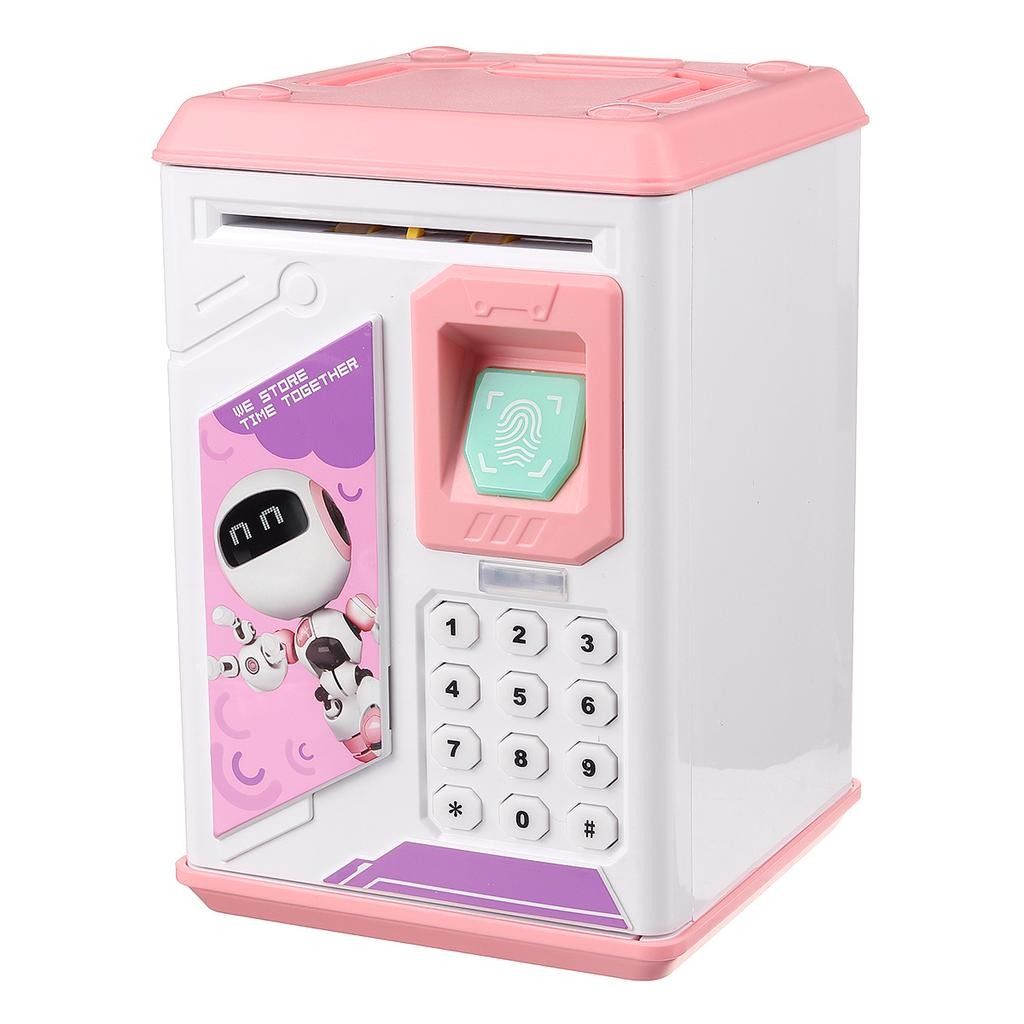 Deal Kids Electronic Password Money Box Code Key Lock ATM | Shop Today ...