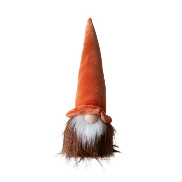 Nordic Scandinavian Orange Halloween Wizard Tomt image