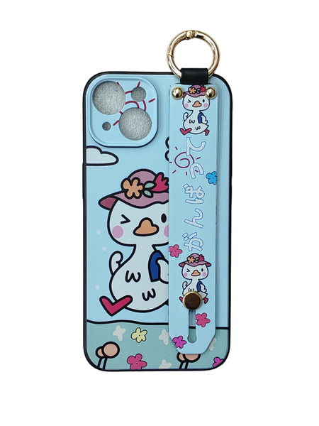 Beautiful Cover For iPhone 14 Slim Fit With Holding Strap