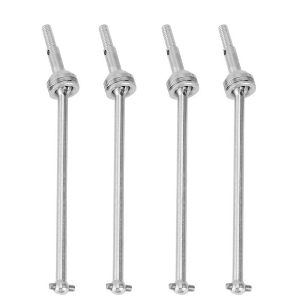 4 Pcs Metal Universal Drive Shaft For Wltoys 104001 1/10 Rc Car Parts