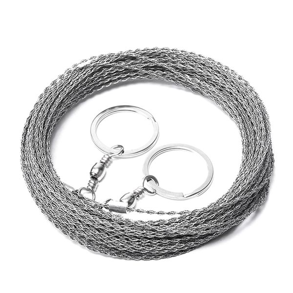 Rope Saw Portable Stainless Steel Wire Saw Manual Cutting Chain