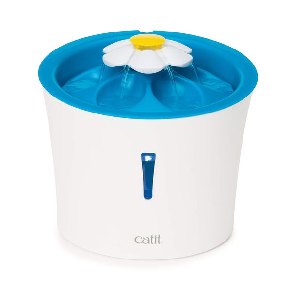 Catit Original Flower Fountain with LED Nightlight - 3 Litre