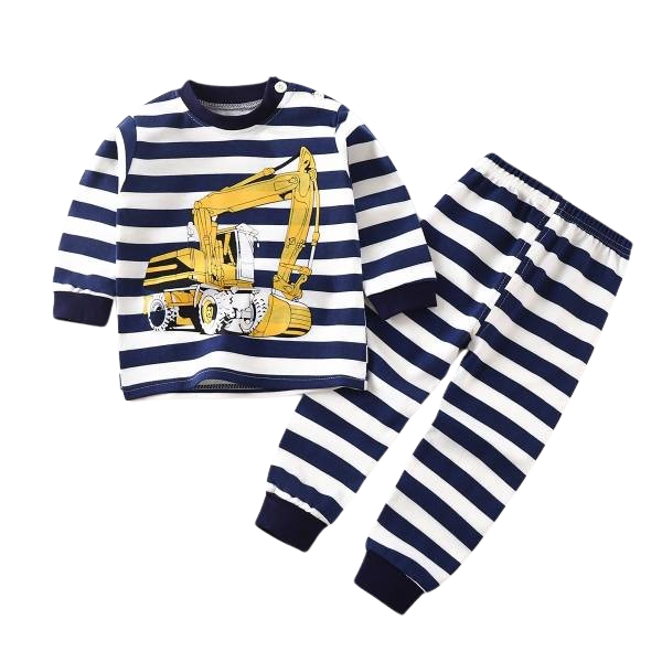 Boys' Winter/Long Sleeve Pyjamas/Sleepwear - Digger