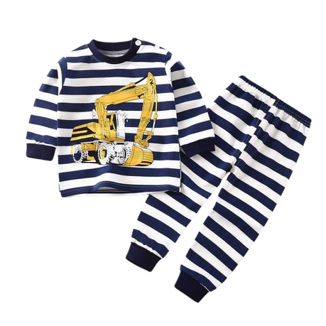 Boys' Winter/Long Sleeve Pyjamas/Sleepwear - Digger