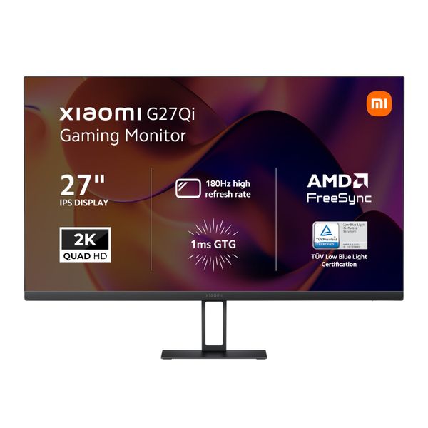 Xiaomi G27Qi 27" QHD 2K 1440p IPS Gaming Monitor (180Hz, 1ms, 16:9)