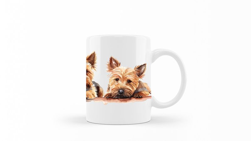 Scottish-Terrier Printed Coffee Mug