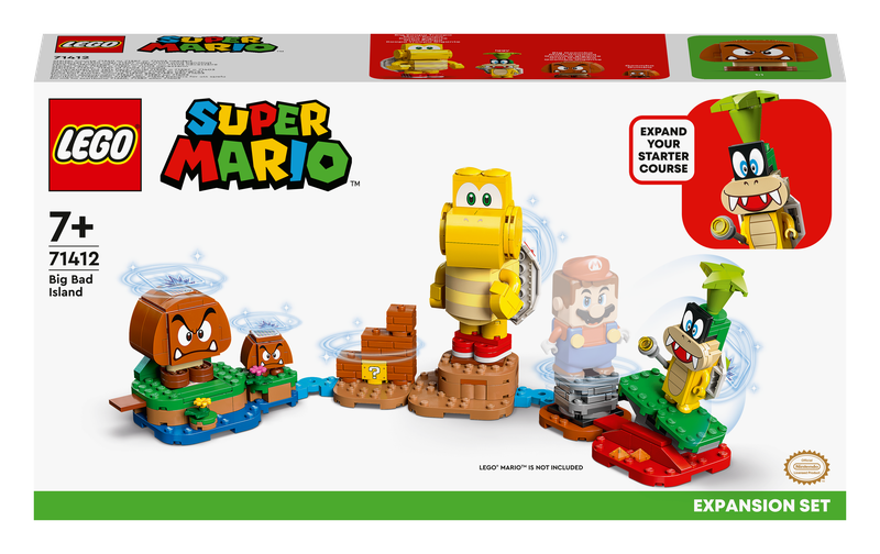LEGO® Super Mario™ Big Bad Island Expansion Set 71412 Building Kit