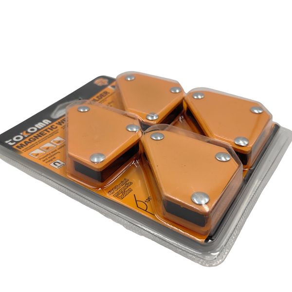 Magnetic Welding Holder 4-Piece Set | 45 , 90 , 135 Angles, 4kg Force