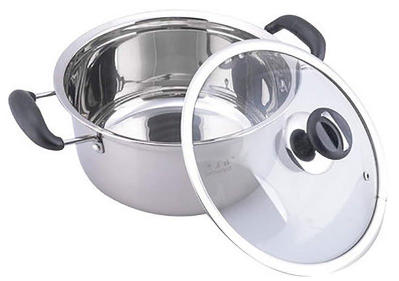 SamMag Biz Household Stainless Steel Soup Pot, for Induction Cooker