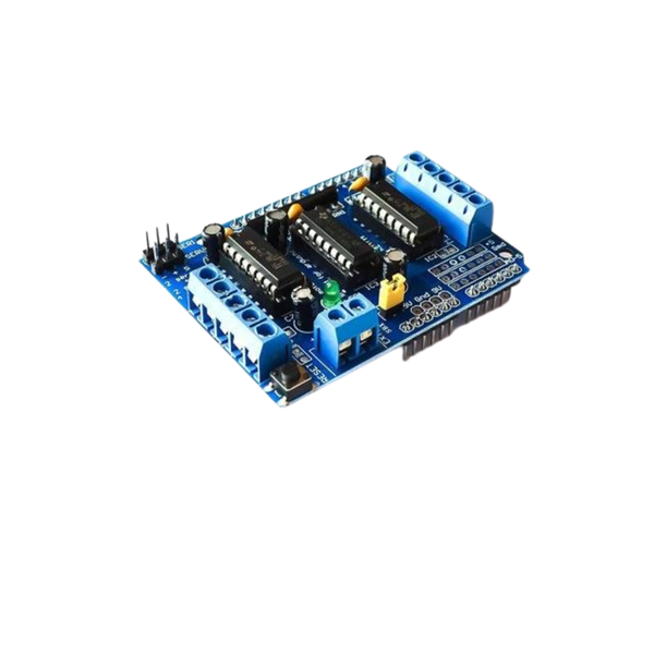 HKD DC Motor Shield L293D - 4 x H-Bridge Motor Driver (0.6A / 1.2A Peak)