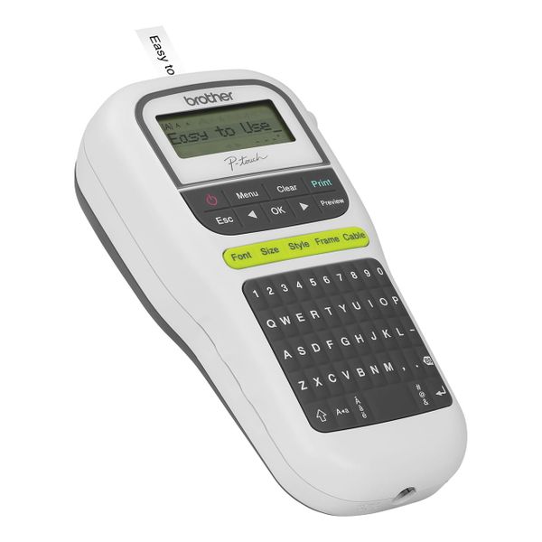 Brother H110 Label Printer - Personal handheld label printing up to 12 mm