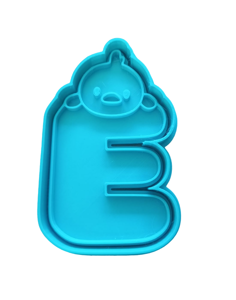 Cute Letter E image