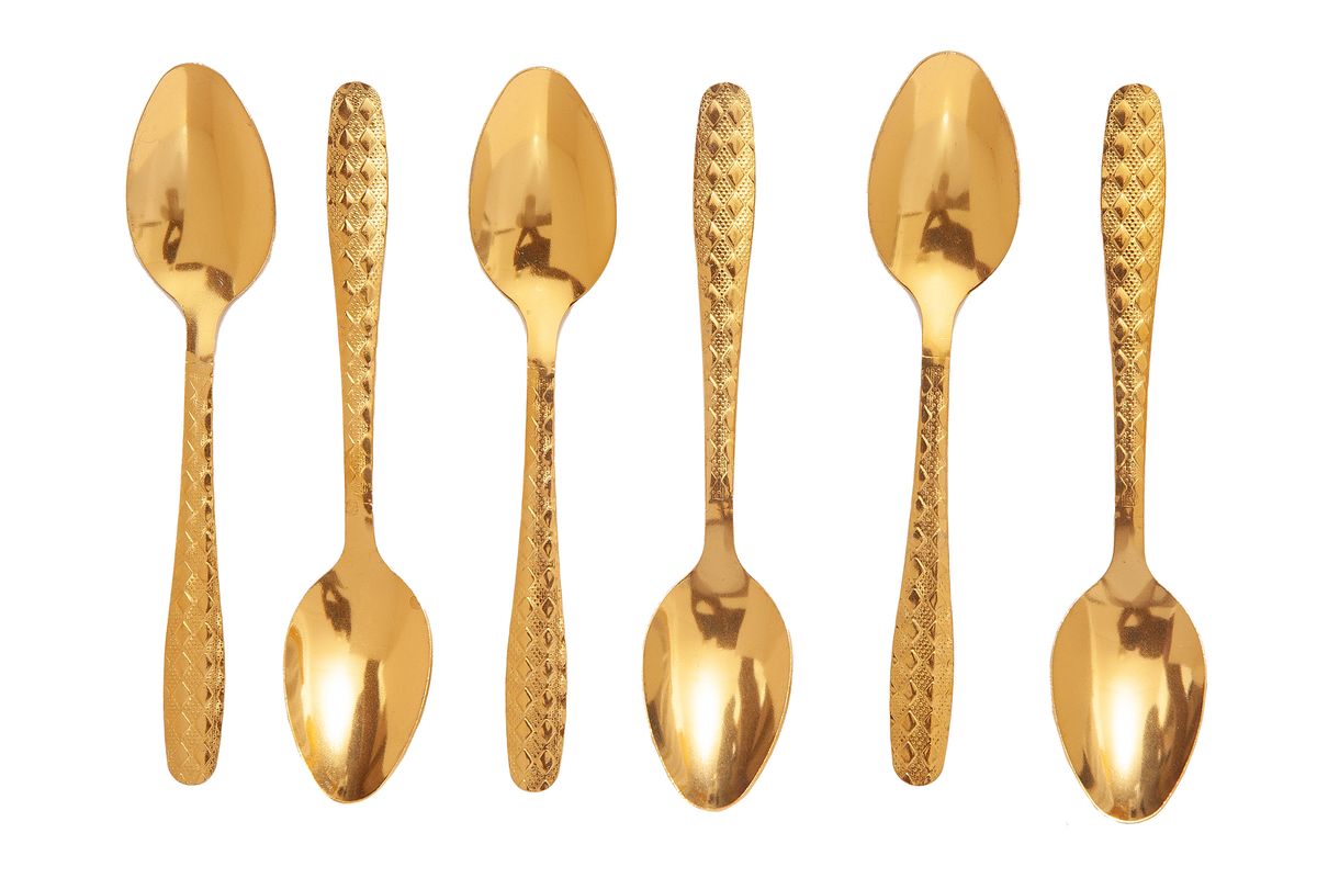 Gold Stainless Steel Teaspoon Buy Online In South Africa Takealot