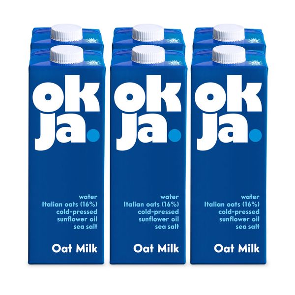 okja Oat Milk Barista - 6 x 1 Litres