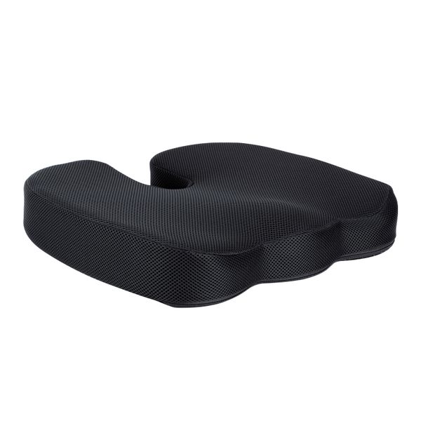 DELI Memory Foam Support Pillow Cushion for Chairs &amp; Car Seats 46x37x7cm