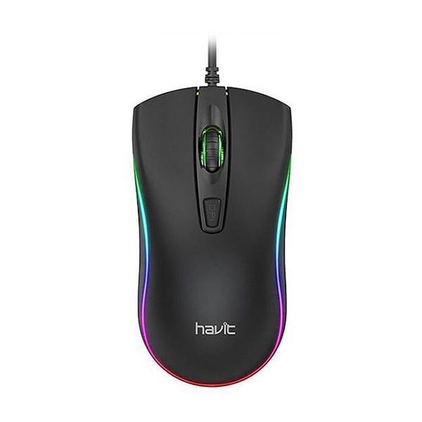 HAVIT MS72 Wired USB Gaming Mouse 1200 DPI with RGB Light