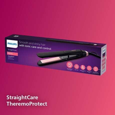 Philips Ionicare ThermoProtect Essential Straightener Daily Sale Shop