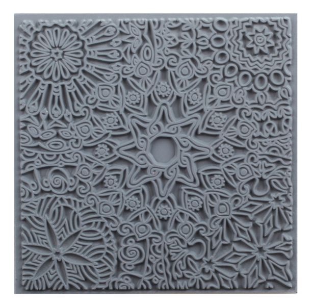 Cernit Texture PlatePlate - 9x9cm - Mandala