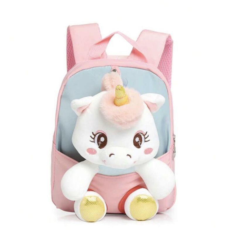 Pink Unicorn Cartoon Backpack + Plush Unicorn Teddy | Shop Today. Get ...
