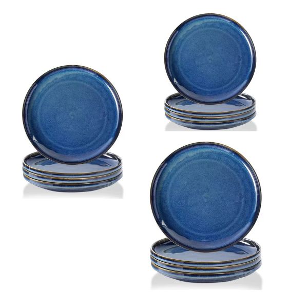 High Quality 12 Piece Cutlery Set Soup Plate Dinner Plate Dessert Plate x 4